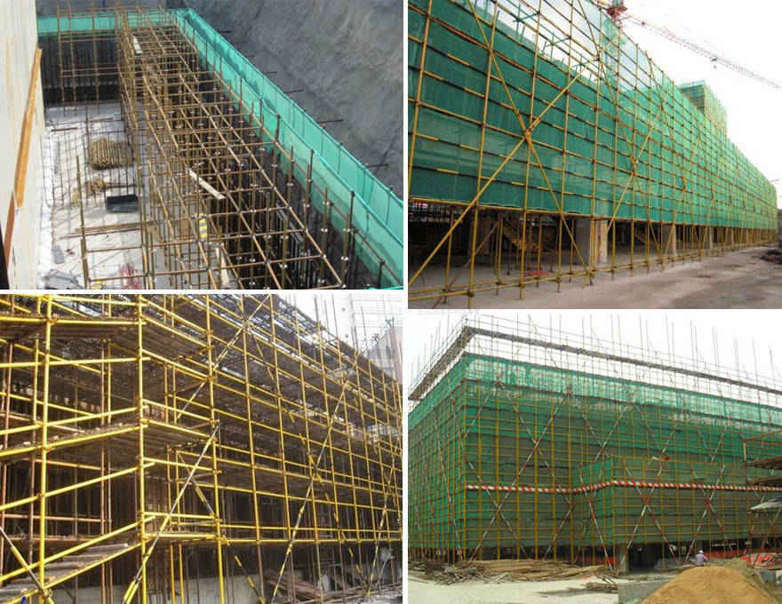 metal scaffolding applications