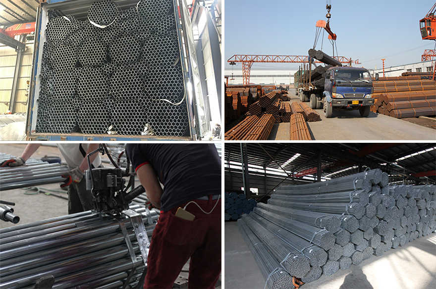 metal scaffolding shipping