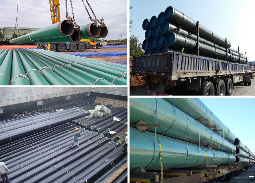 anti corrosion pipe package and shipping
