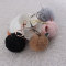 High quality colors soft ear rabbit fur ball keychain wholesale