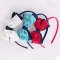 Newest colors Grosgrain ribbon bow hair band for children