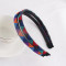Fashion toothed plastic splicing triangle hair band for girl