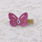 Lovely girl glitter mini butterfly hair clips set wholesale