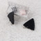 Babies girl lovely glitter sequins black cat ear hair clip set