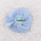 Soft large fabric flower hair clips flower brooch suppliers