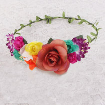 Nicest girl crown flower headband supplier