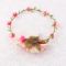 High quality pink floral hair garland for fashion girl
