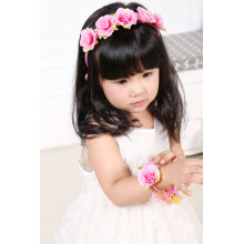 New tutorial for matching kid's flower hair alice band set