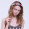 Colors rose flower headband for girl