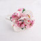 Pink peach blossom floral alice band