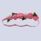 Handmade pink rose flower elastic headband