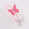 Handmade rhinestone colors childrens butterfly hair bands with best wholesale price