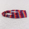 Colors sport wavy stripe printed lycra headband