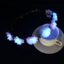 Custom design daisy LED light up flower crown