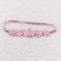 Pink star headband baby shining star headband