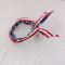 American flag bunny ear ribbon wire headband