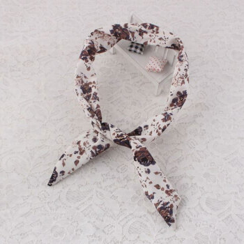 Vintage floral dolly bow headband wholesale