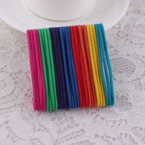 3mm rainbow hair elastic rubber