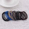 3mm no metal thin rubber hair bands