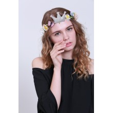 That girl butterfly flower crown for kids