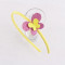 Wholesale colors glitter headband with butterfly
