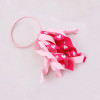 Curled ribbon hair tie for girls