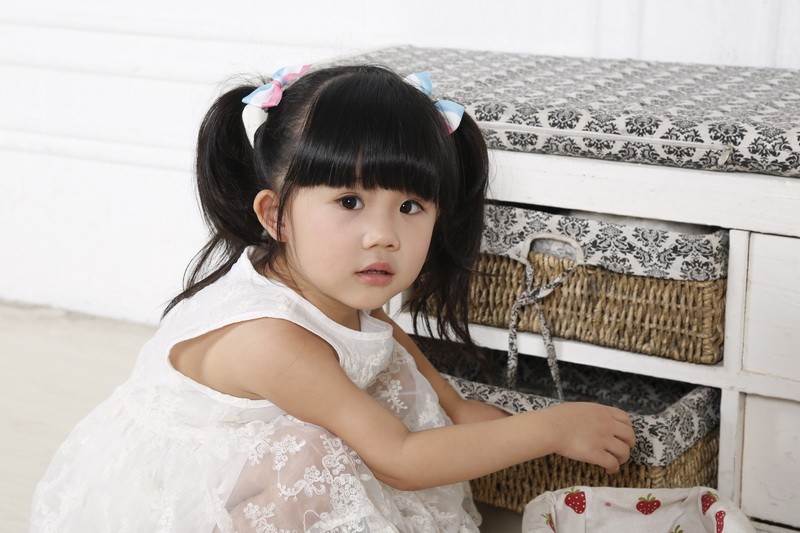 china wholesale ribbon bow hair clip set to little girl