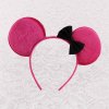 Disney pink mickey ears hair band with bow for child