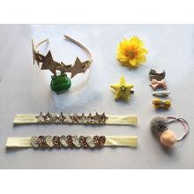 5 set of hair bands and hair clips for your kids