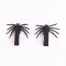 Halloween spooky black spider hair clip uk