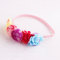 Economic rose flower crown alice band for child