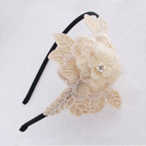 Lace flower headpiece crown for bride