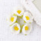 Sweet colors egg rose flower bun crown tie wholesale