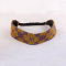 Fashionable women embroidery real leather headband China supplier