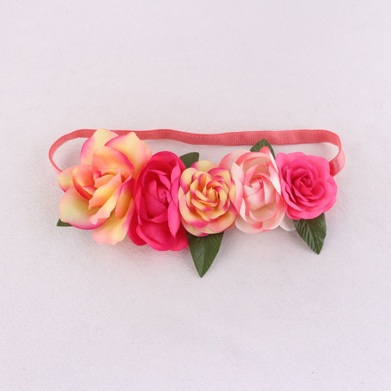 fashion style rose headband with best wholesale price