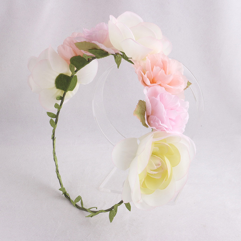 flower headpiece wedding