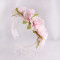 New spring customized child rose hair band flower hair accessory