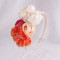 Fiery-red kid rose flower hair accessory China company