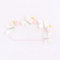 China wholesale lovely butterfly flower headband crown for toddlers