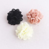 Eyelet chiffon lace flower hair clip flower hair accessory wholesale in china