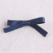 Sweet litchi stria leather bowknot hair clip for teens baby girls babies toddlers
