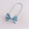 China company lovely new born baby girl leather bow headband for toddlers