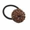 Bohemian brown cycloidal concho ponytail holders vintage hair jewelry