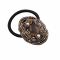 Bohemian brown cycloidal concho ponytail holders vintage hair jewelry