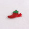 Red pepper glitter hairpin cute fruit felt hair clip kids