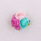 Sweet kids girl mini rose flower hair clip artificial flower hair pin