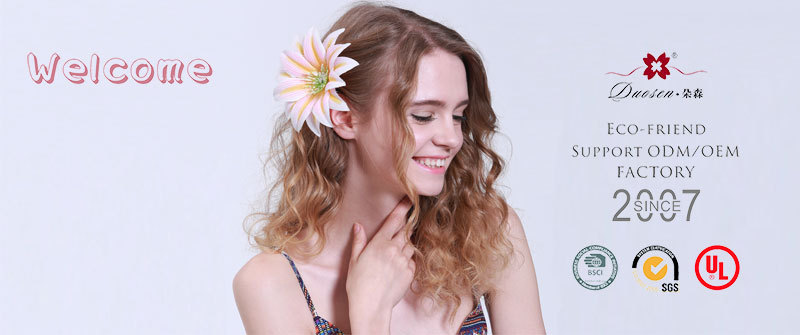 hair flowers clips
