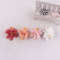 Customized colourful child artificial lily flower hair clip mini daffodil hairpin