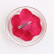 Large artificial rose hair clip party dancing maschera hair accessory