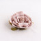 10cm artificial light pink taro rose hair clip party women flower hair accessory